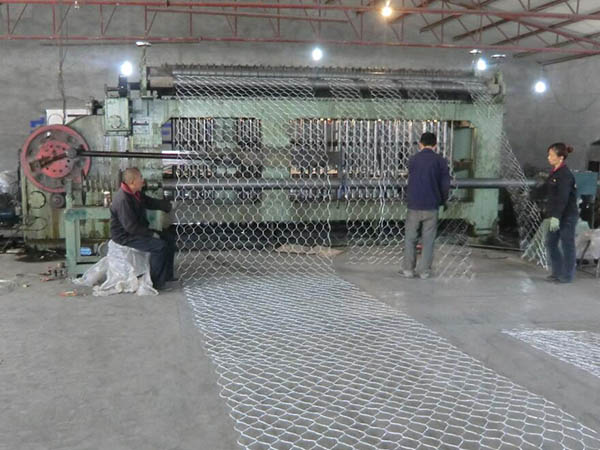 Cesta de gaviones de acero