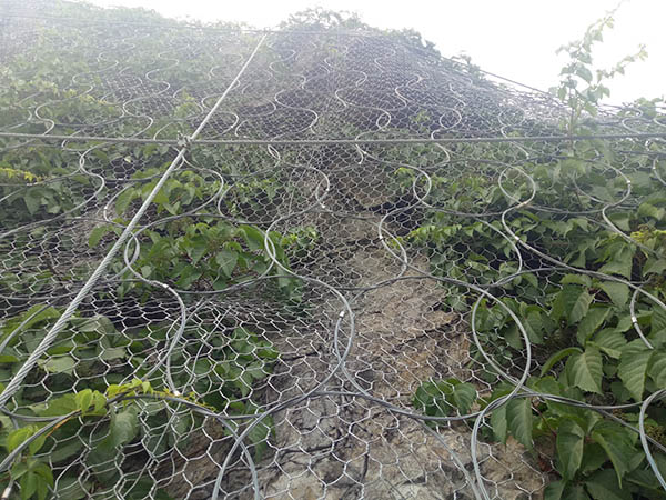 Red contra caída de rocas