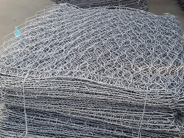 Cesta de gaviones de acero